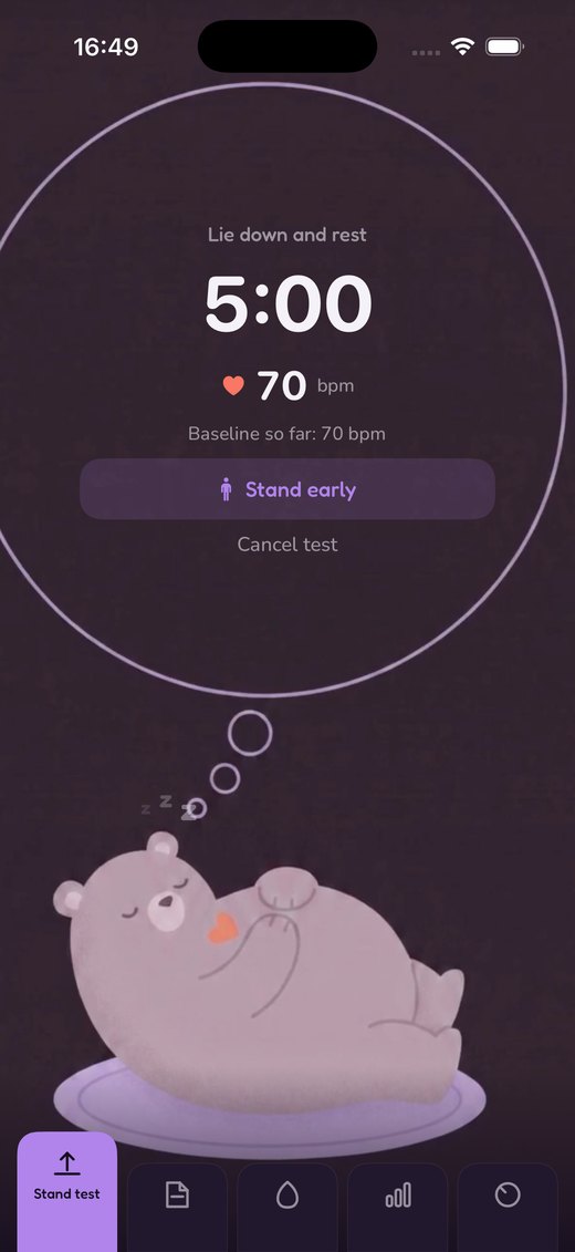 The rest phase: a countdown inside a sleeping bear's thought bubble